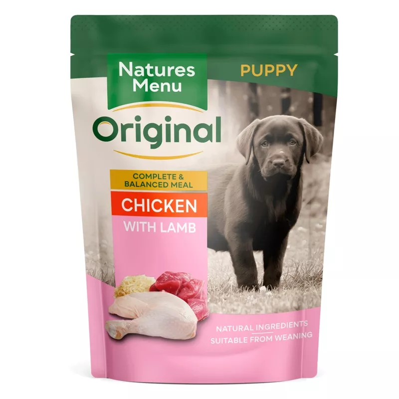 Nature’s Menu Original Pouch Puppy Chicken with Lamb 300g