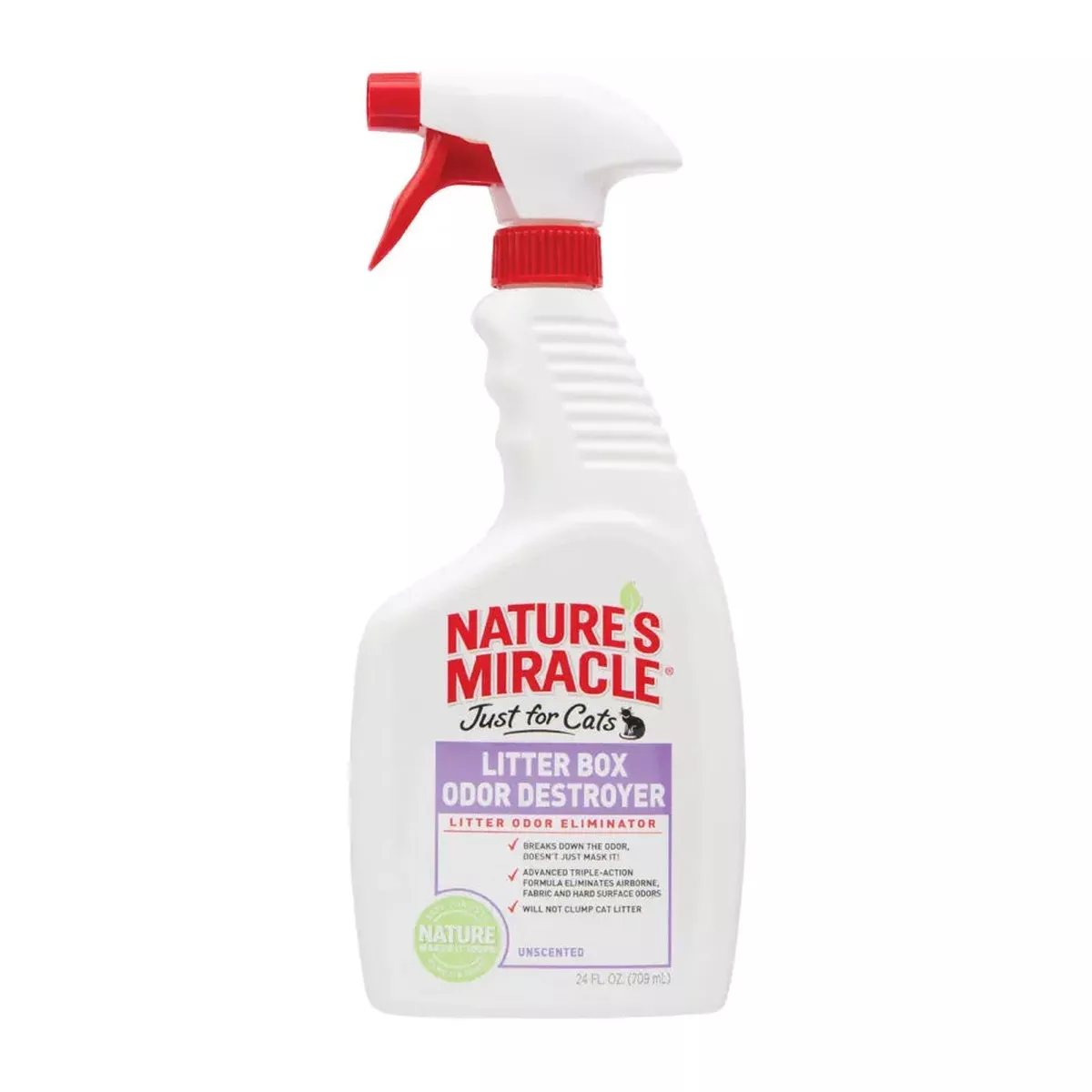 Nature's Miracle Cat Litter Box Odor Destroyer 709ml