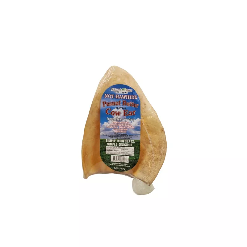 Nature’s Own Extra Large Cow Ears Peanut Butter