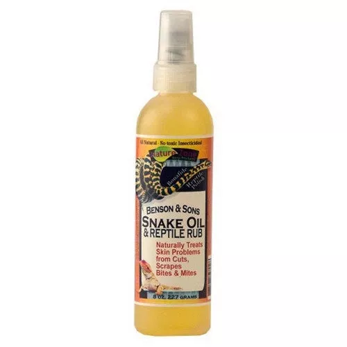 Nature Zone, Benson and Sons Snake Oil and Reptile Rub, 8 Oz