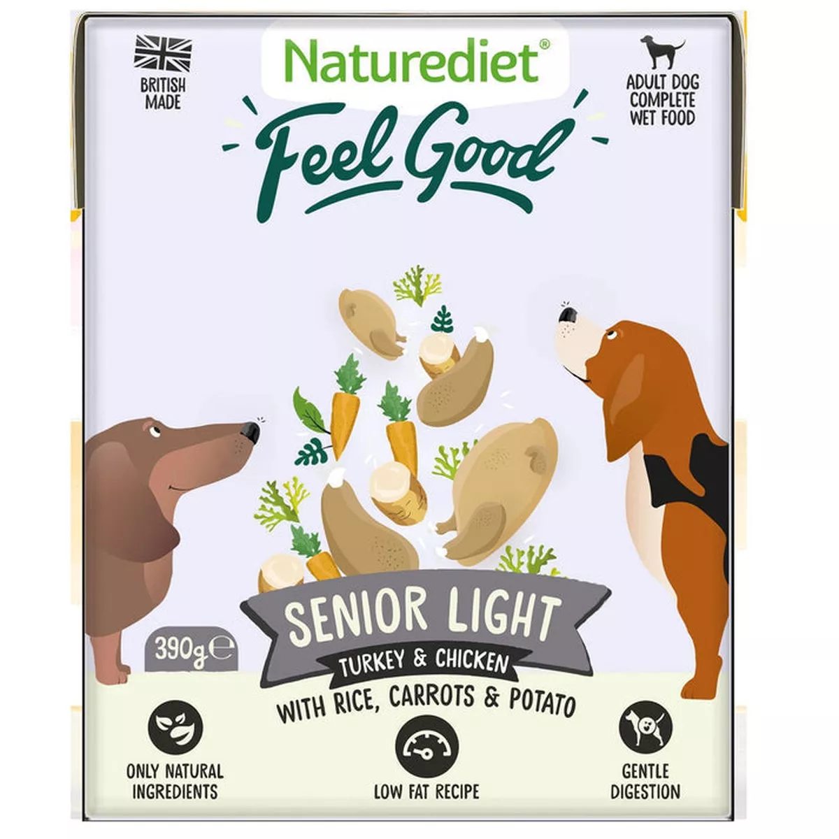 Naturediet Feel Good Senior Light 390g