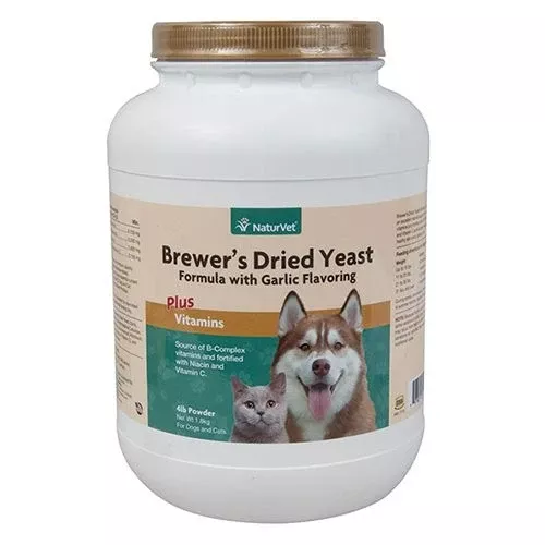 Naturvet Brewers Yeast & Garlic Powder - 4lbs