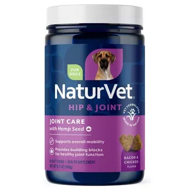 NaturVet Hemp Aches & Discomfort Soft Chew – 60 ct