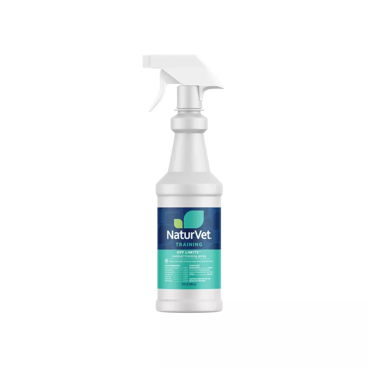 NaturVet Off Limits Outdoor Training Spray for Dogs & Cats