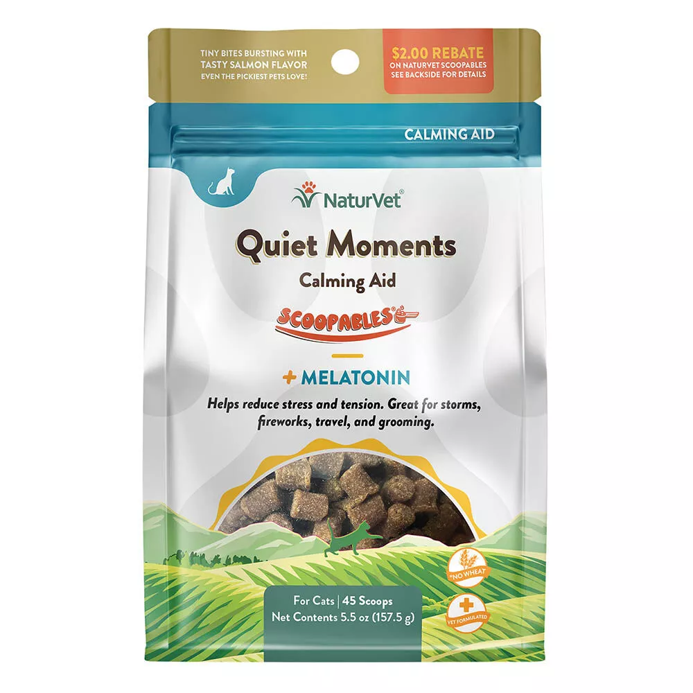 NaturVet, Scoopables CAT Quiet Moments - 45 Scoops