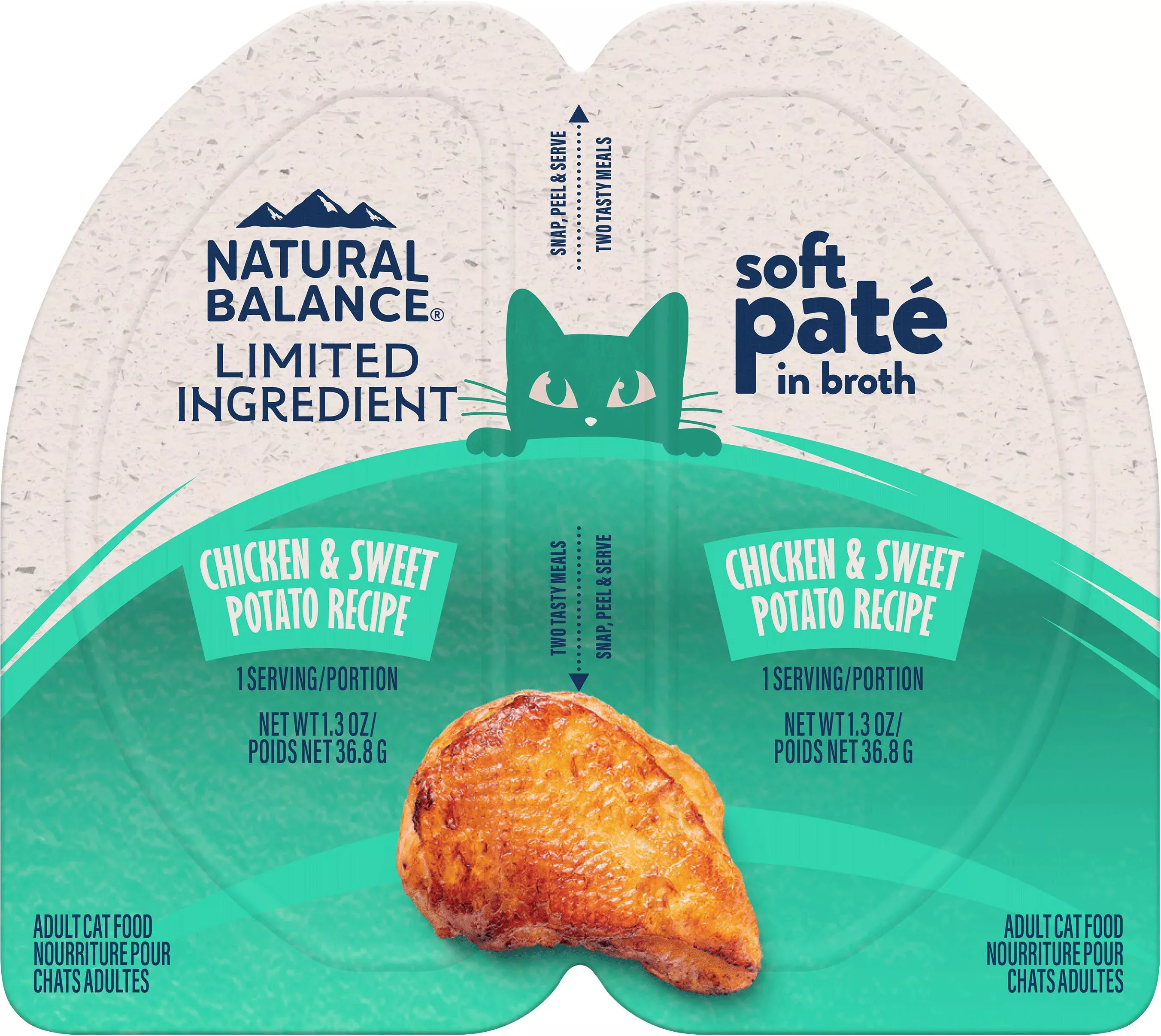 Nb Limited Ingredient Split Cup Cat Food (Pack Of 10)