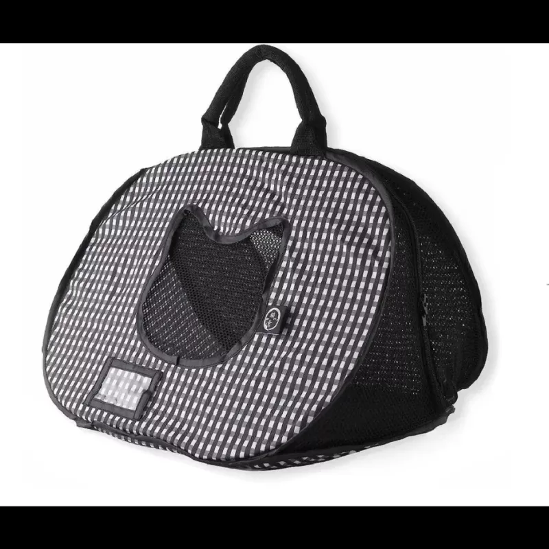 Necoichi Ultralite Pop-Up Cat Carrier Black