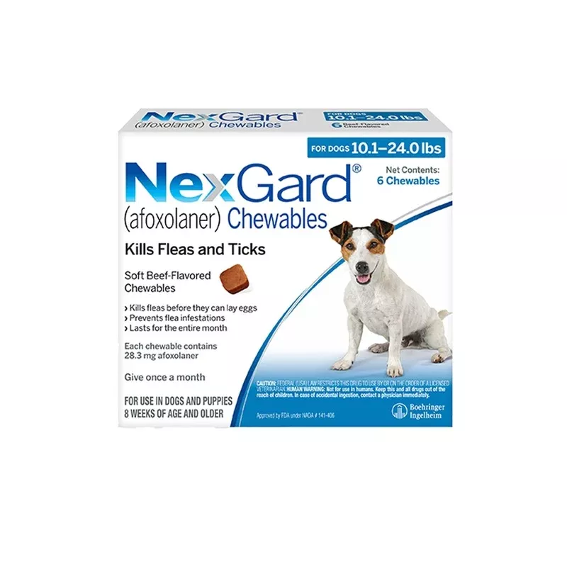 NexGard Chewable Tablets for Dogs 10.1-24 lbs Quantity^6 Count – Creating a Sanctuary for Your Pets and Visiting Wildlife