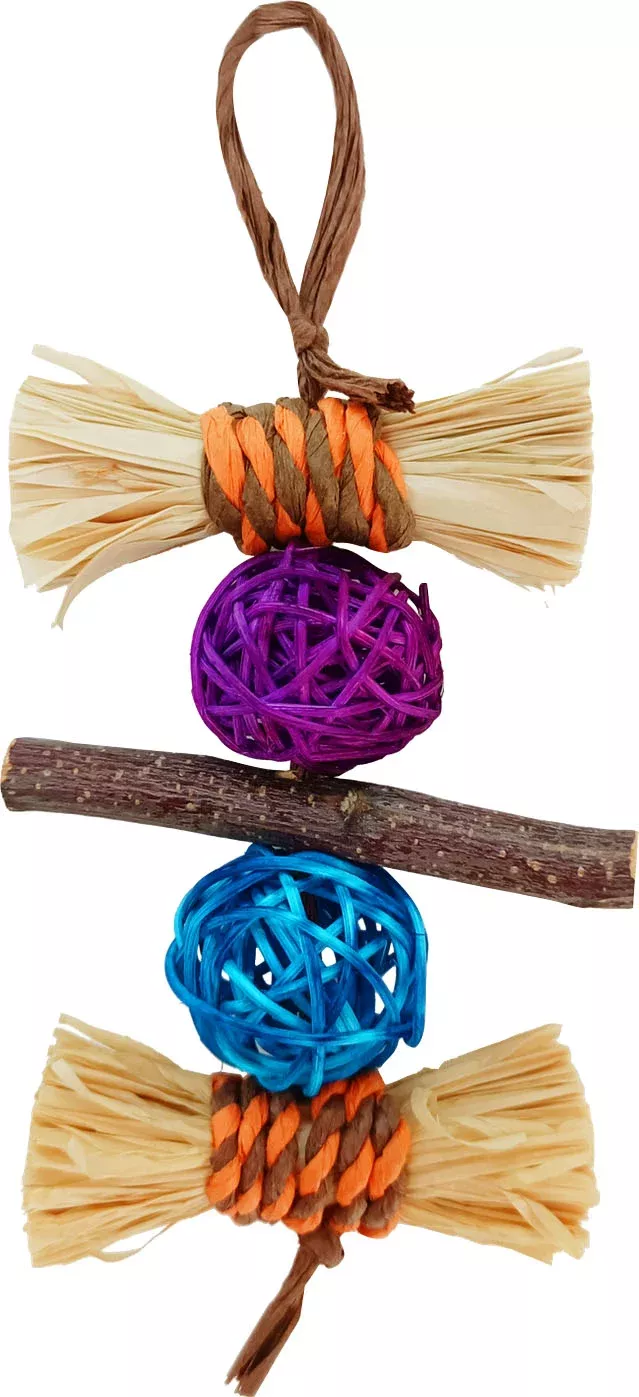 Nibbles Silly Straw Bundles Hanging Chew