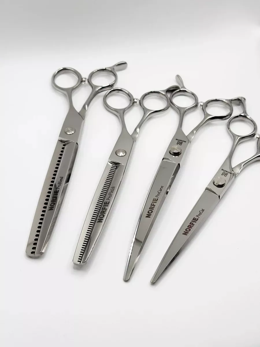 Norfie Pro Series 4-Piece VG10 Grooming Shear Set
