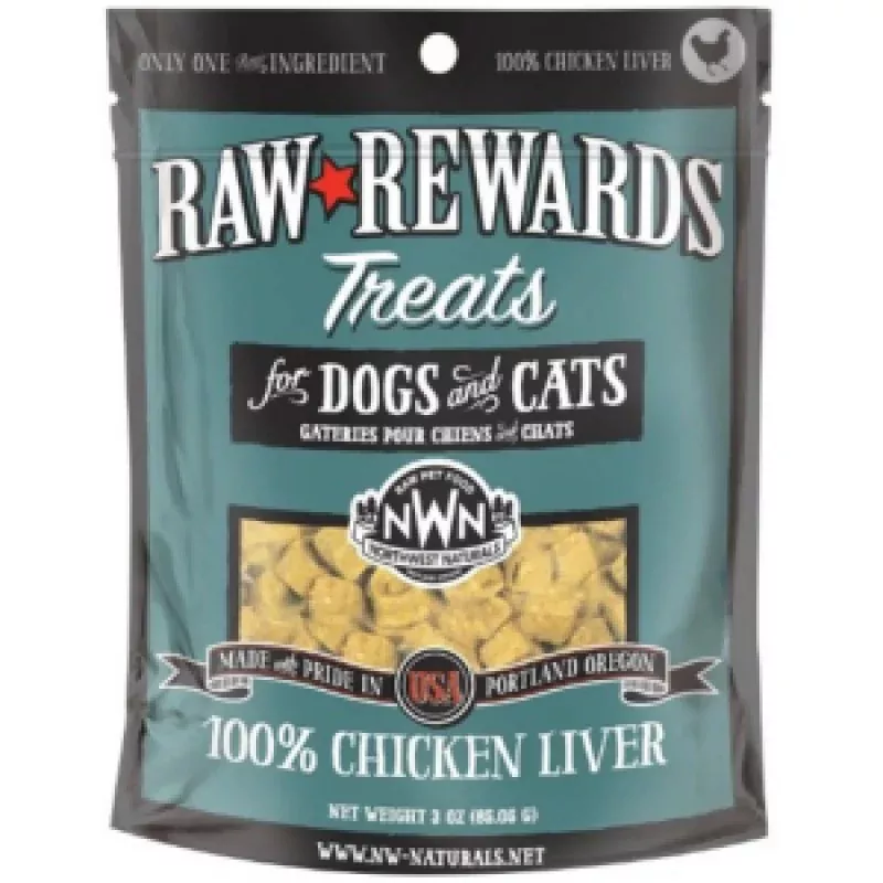 Northwest Naturals Freeze-Dried Chicken Liver Dog and Cat Treats