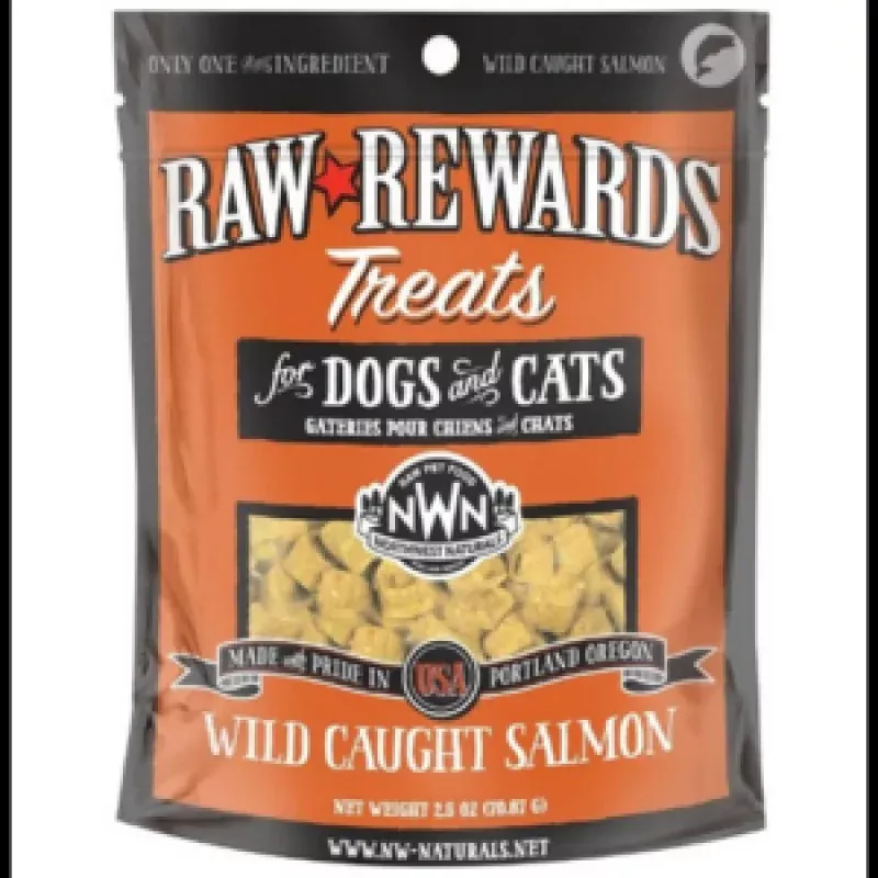 Northwest Naturals Freeze-Dried Salmon Dog and Cat Treats 2.5 oz