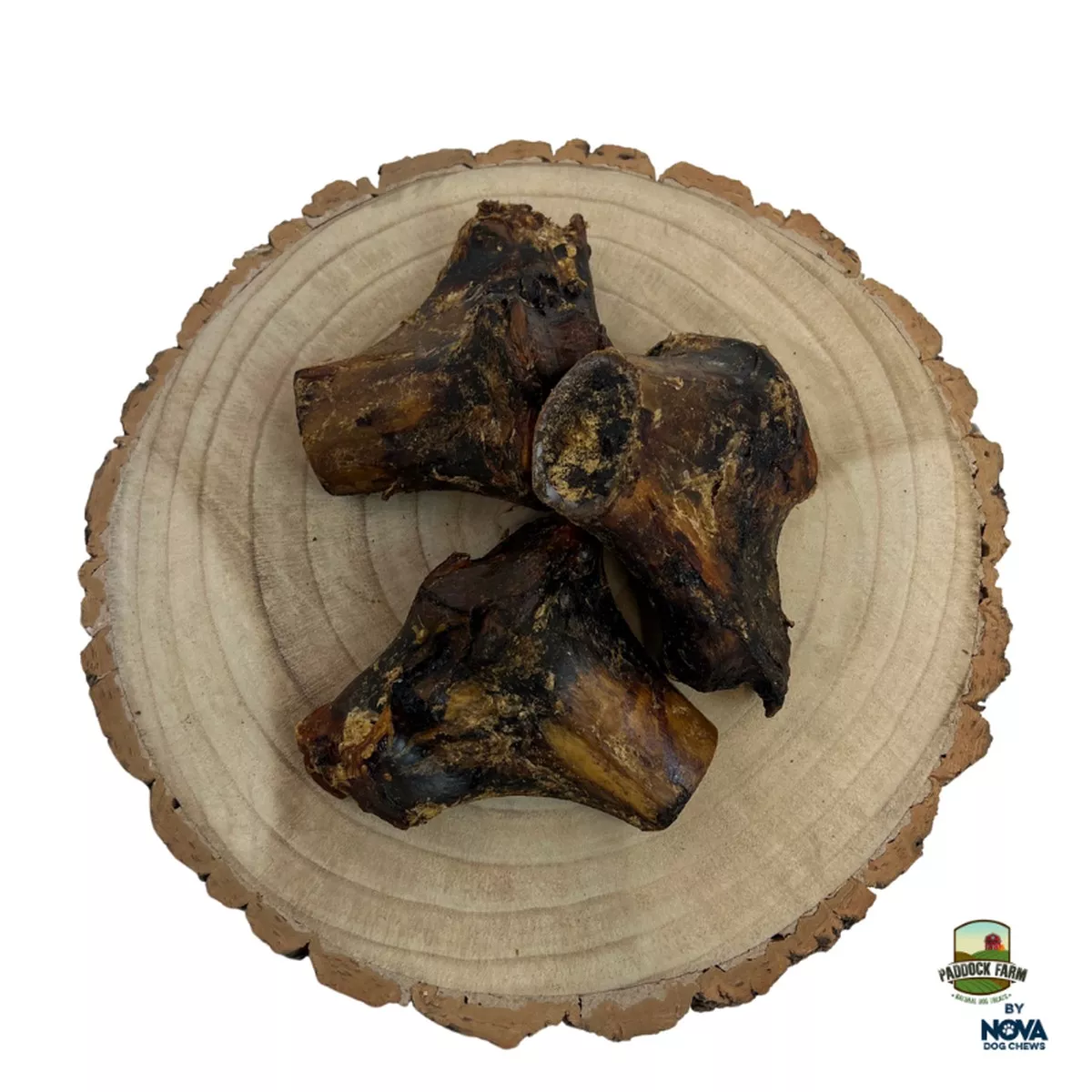 Nova Dog Chews Ostrich Knuckles Large Case of 10