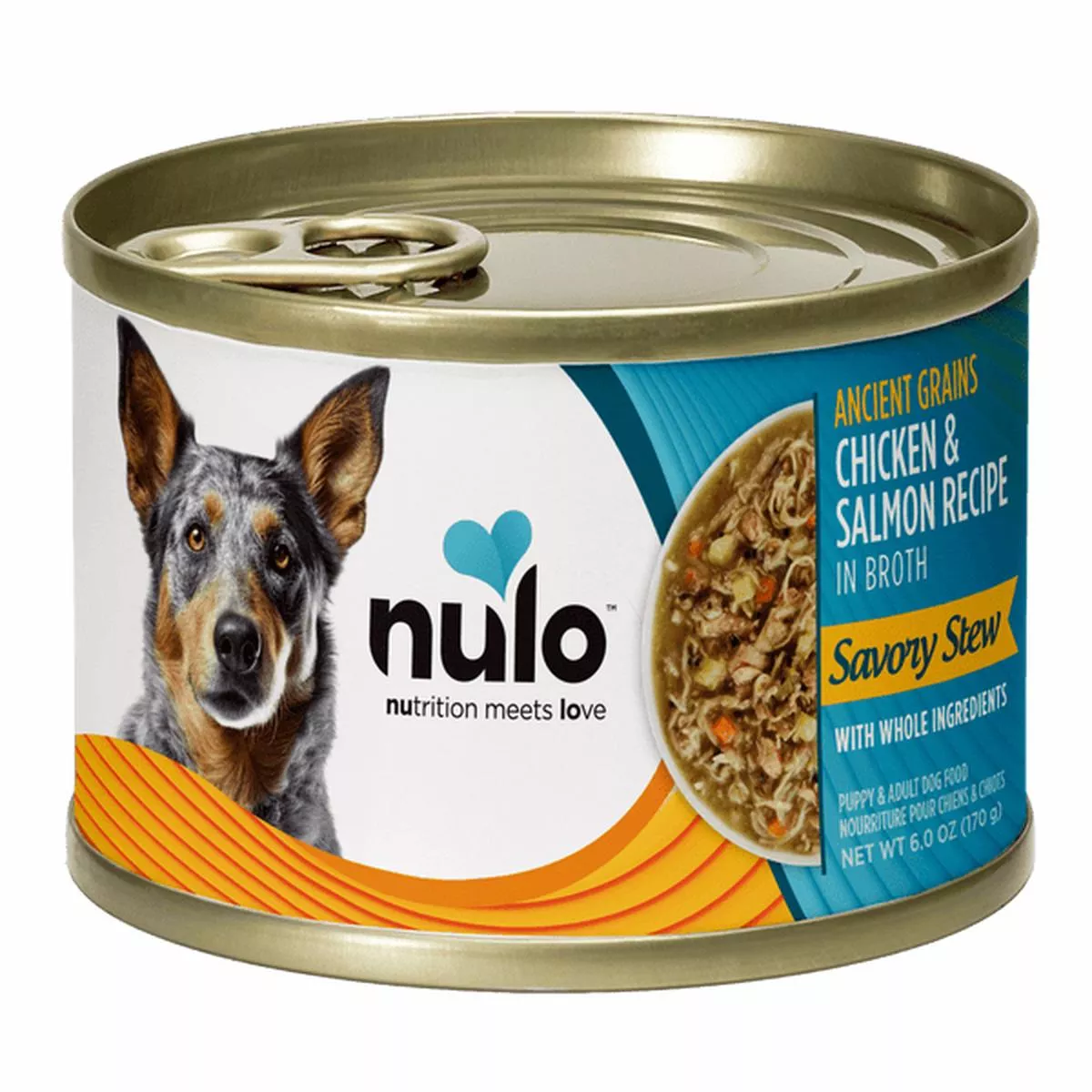 Nulo Ancient Grain Savory Stew Chicken & Salmon Stew Recipe