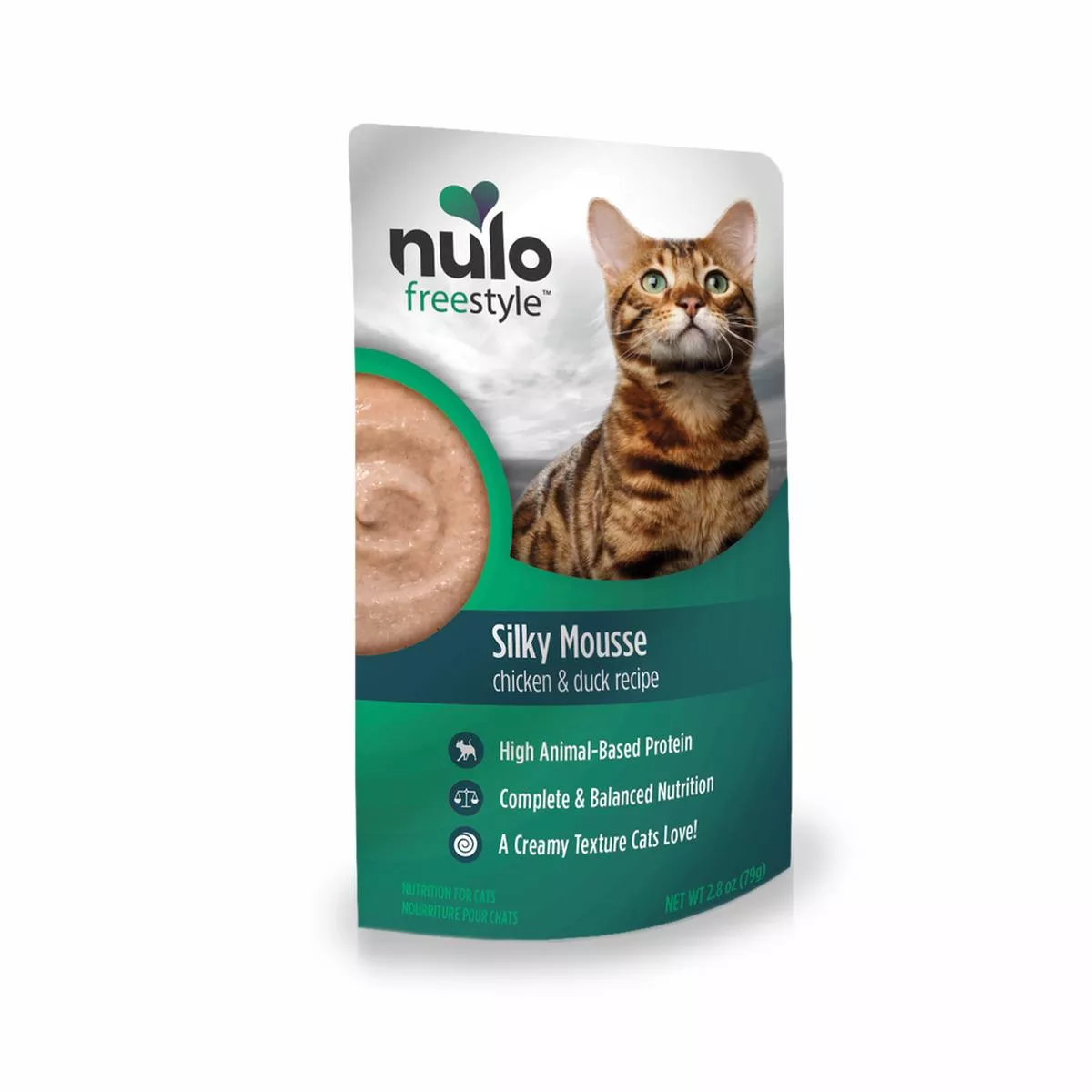 Nulo FreeStyle Silky Mousse Chicken & Duck Recipe for Cats