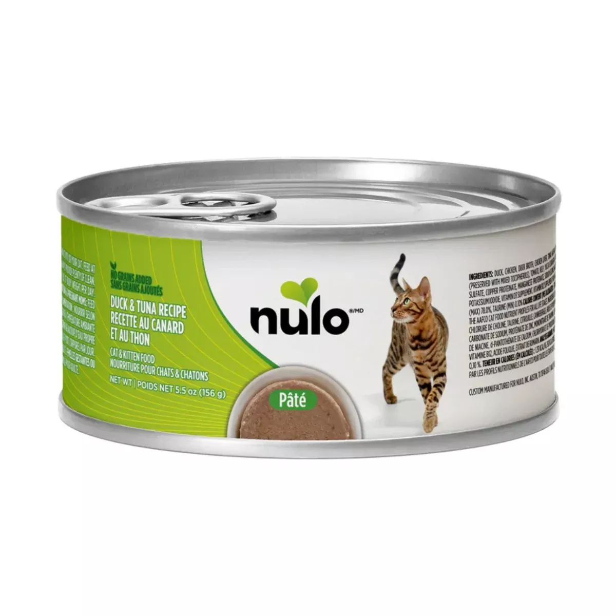 Nulo Paté Cat & Kitten Wet Food - Duck & Tuna Recipe