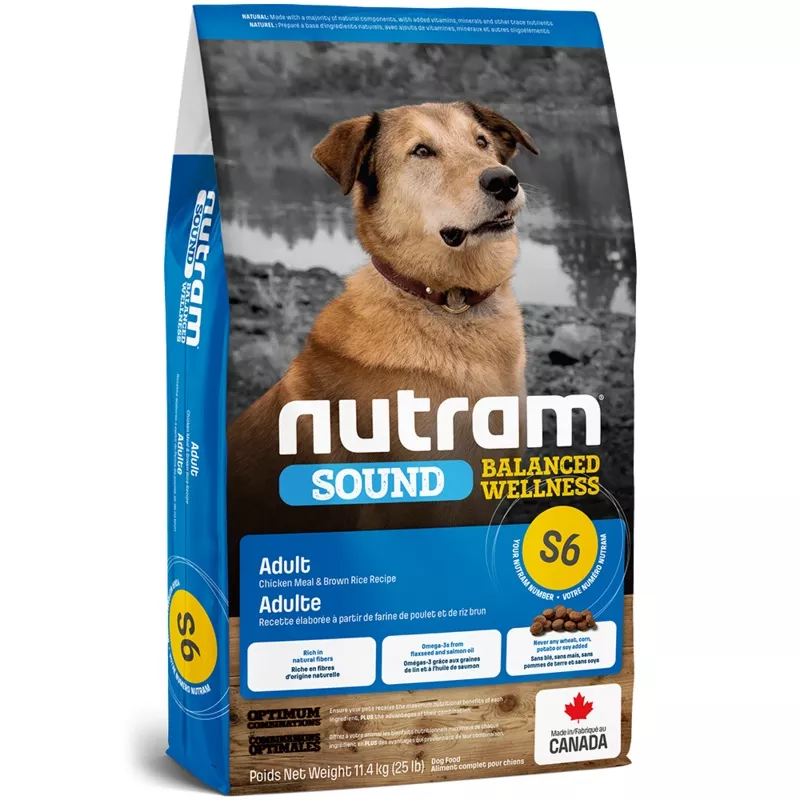 Nutram S6 Sound Balanced Wellness – Adult Natural Dog Food
