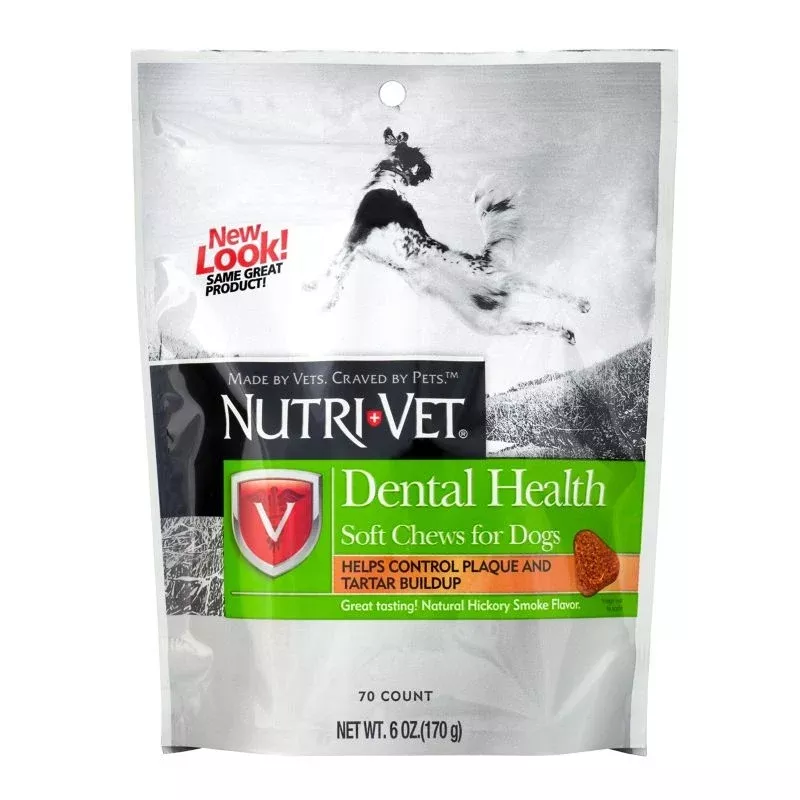 Nutri-Vet Dental Health Soft Chews Dog Treats