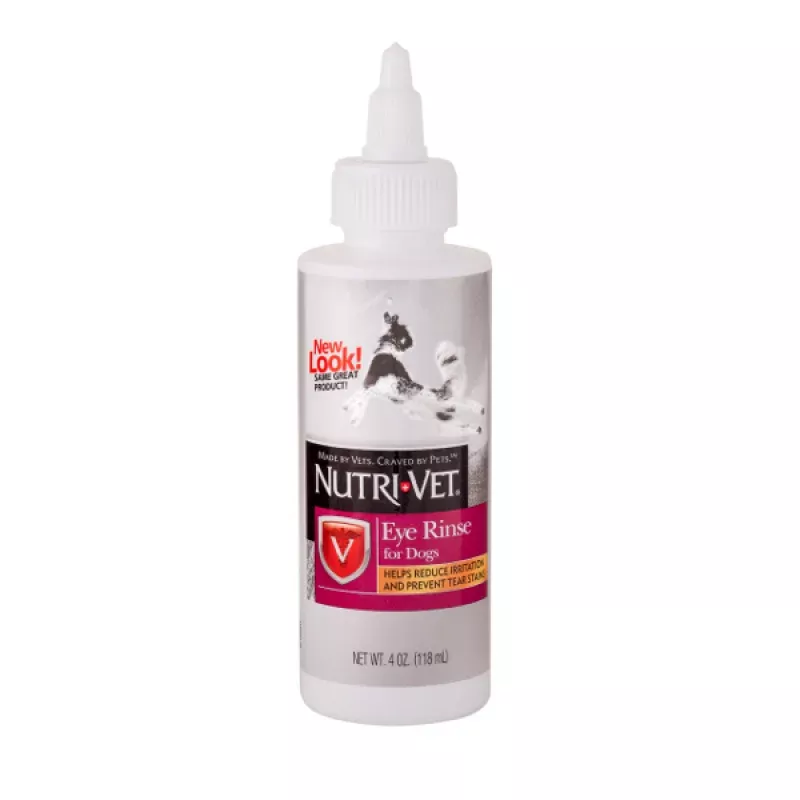 Nutri-Vet Eye Rinse for Dogs, 4-oz bottle