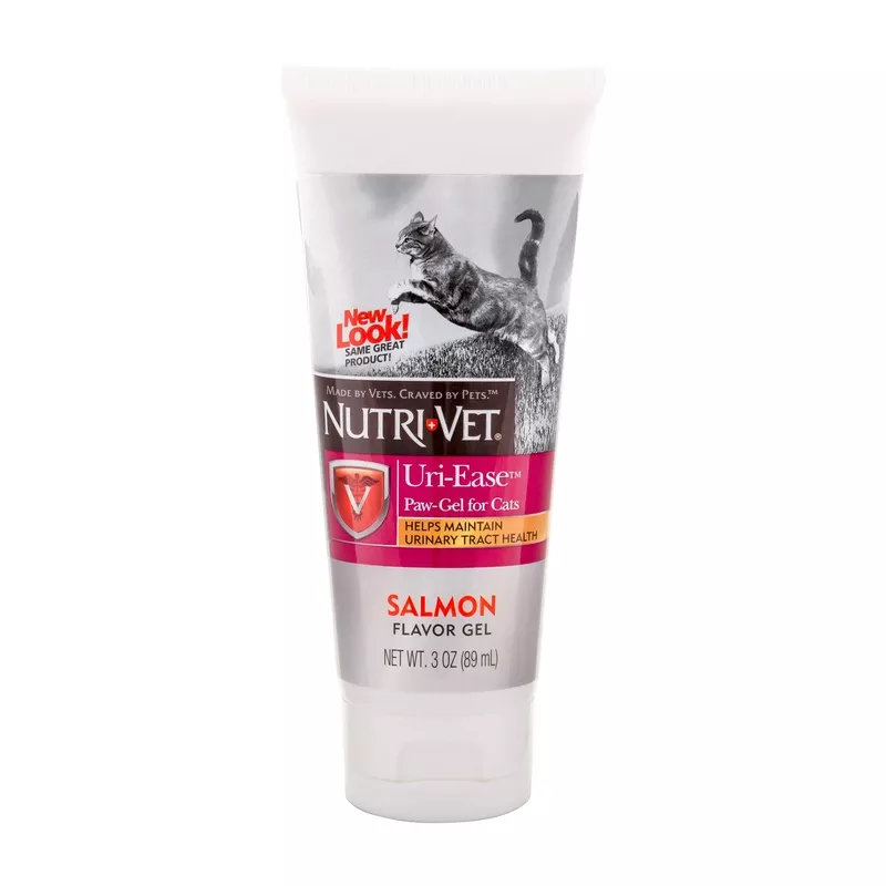Nutri-Vet Uri Ease Paw Gel for Cats Salmon Flavor 3oz
