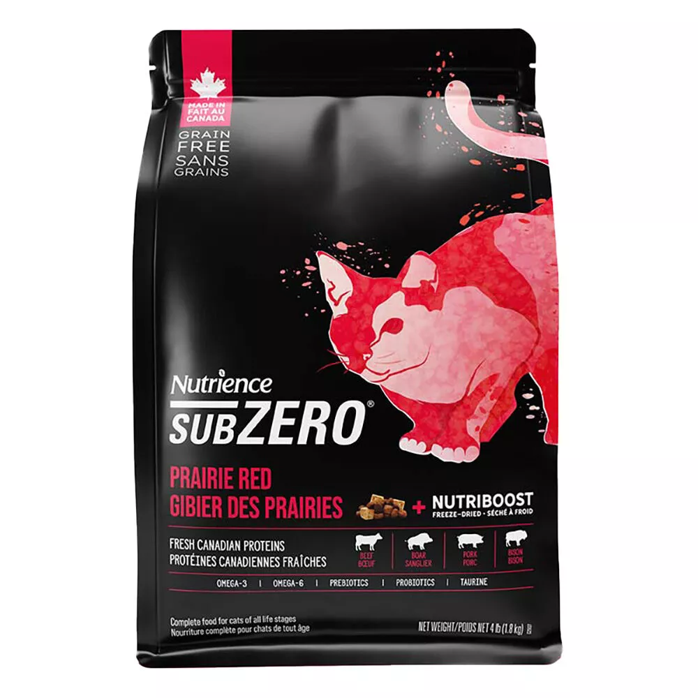 Nutrience, Adult Feline - SubZero Grain Free - Prairie Red - Dry Cat Food