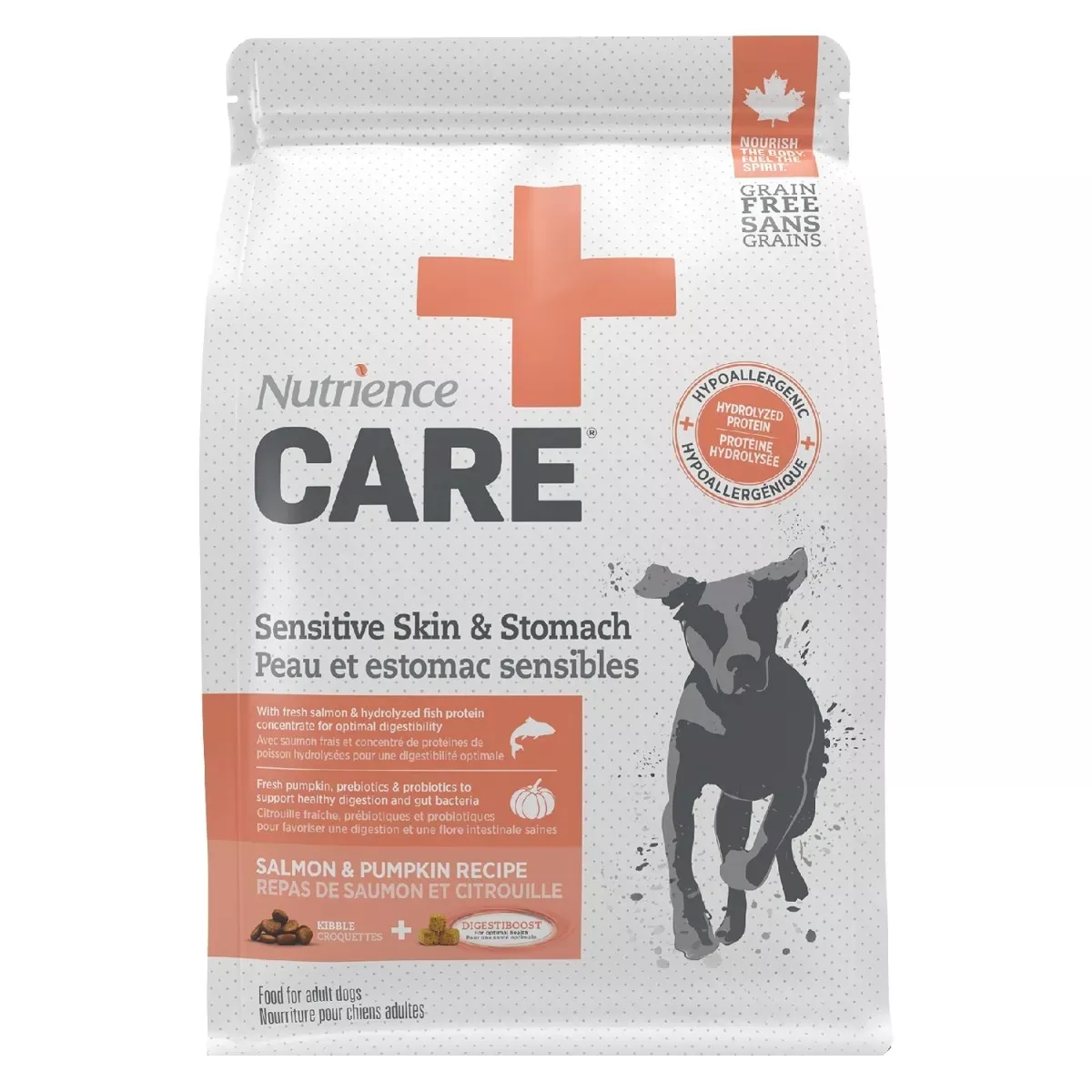 Nutrience Care Sensitive Skin & Stomach Dog Food - Salmon & Pumpkin Recipe