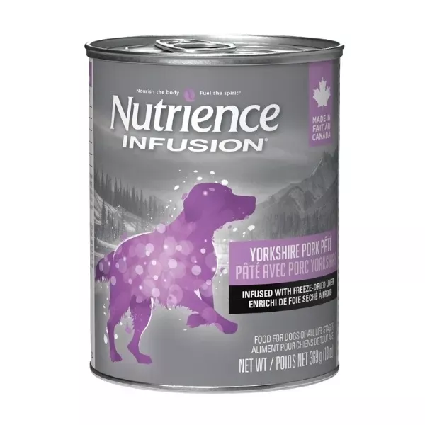 Nutrience Infusion Canned Dog Food - Yorkshire Pork Pâté