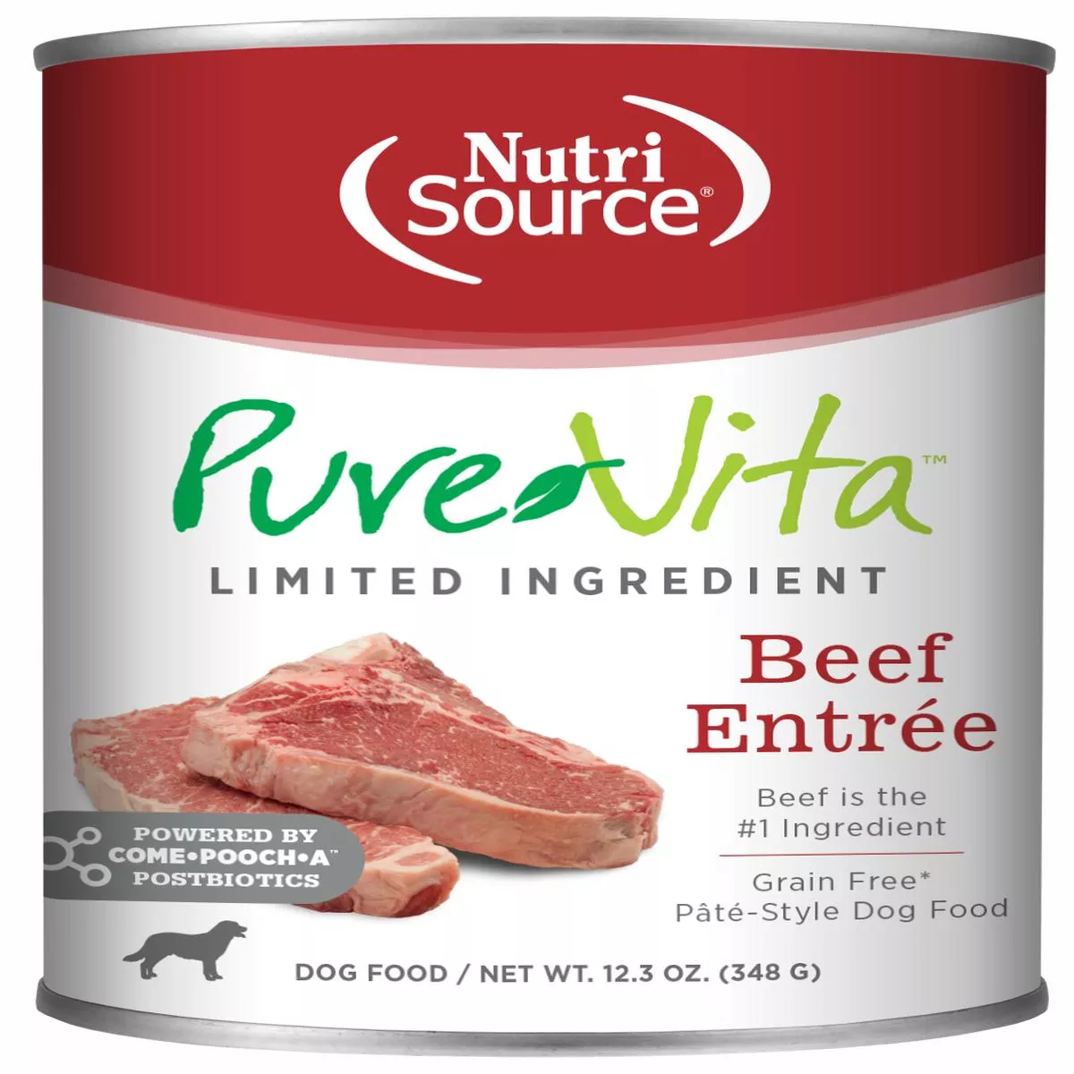 NutriSource Beef Entre Limited Ingredient Wet Dog Food