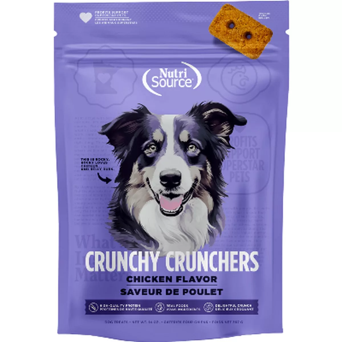 NutriSource Chicken Crunchy Crunchers Dog Treats