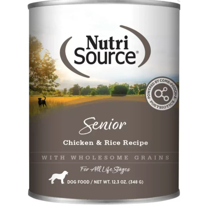 Nutrisource Chicken & Rice Senior Dog Food
