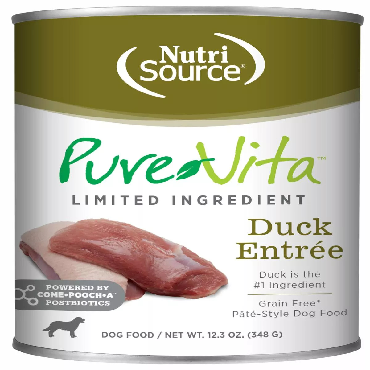 NutriSource Duck Entre Limited Ingredient Wet Dog Food