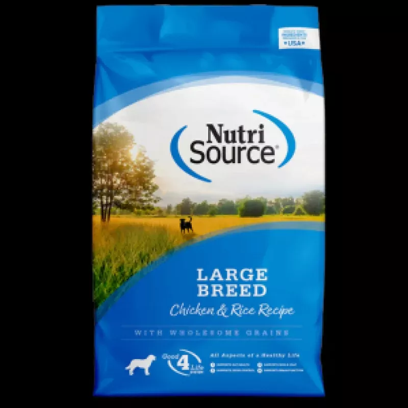 NutriSource Large Breed Adult Chicken & Rice Formula Dry Dog Food