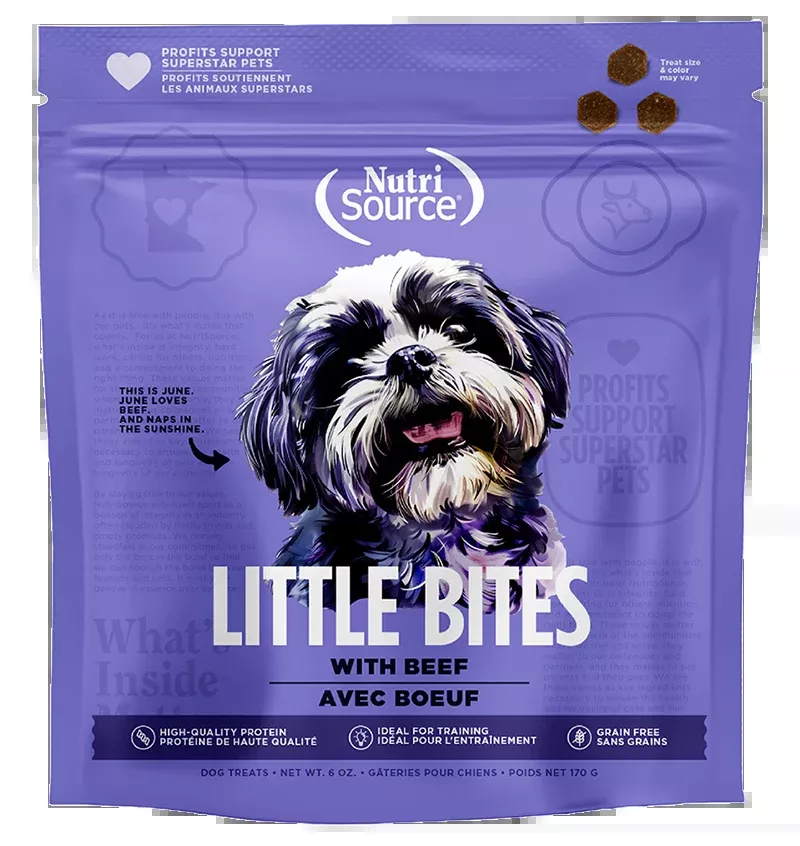 NutriSource Little Bites Beef 6oz