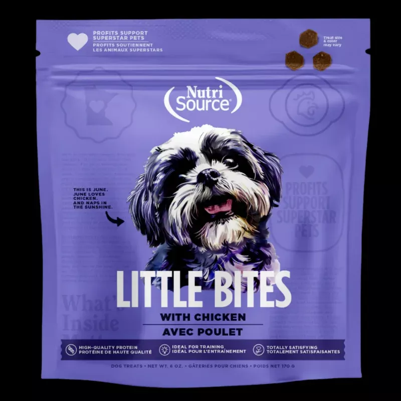 Nutrisource Little Bites Chicken Dog Treats 6oz