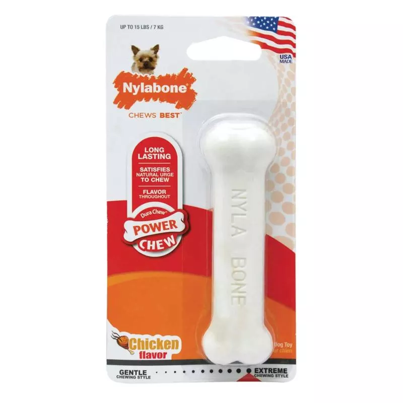 Nylabone Chicken Bone Dog Toy
