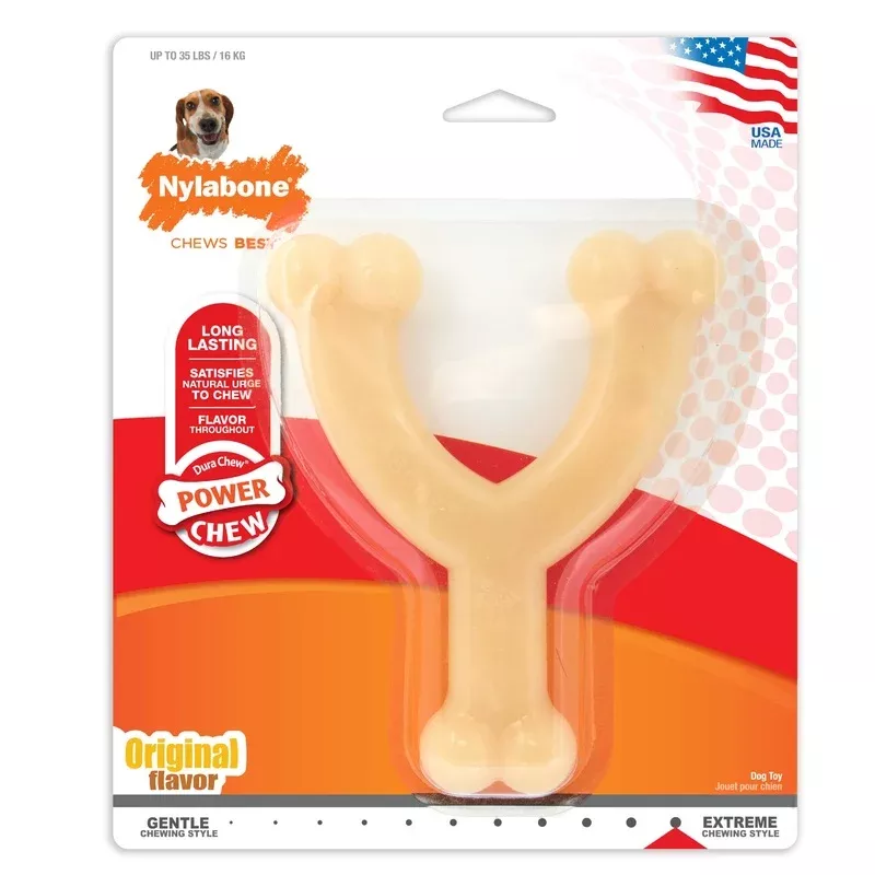Nylabone Flexi Chew Wishbone Dog Toy Original Medium/Wolf – Transform Your Backyard into a Wildlife Oasis for All Creatures