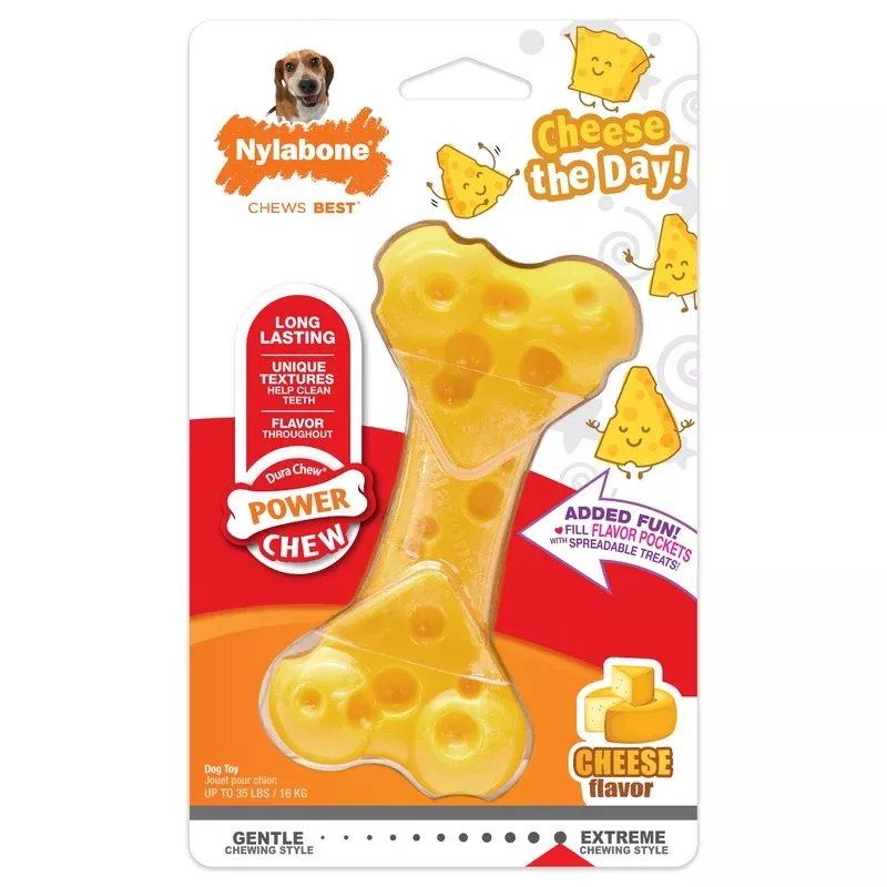 Nylabone Power Chew Cheese Dog Toy Cheese Medium/Wolf – Transform Your Backyard into a Wildlife Oasis for All Creatures