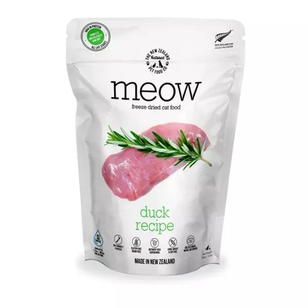 The NZ Natural Pet Food Co. Meow Freeze Dried Cat Food - Duck