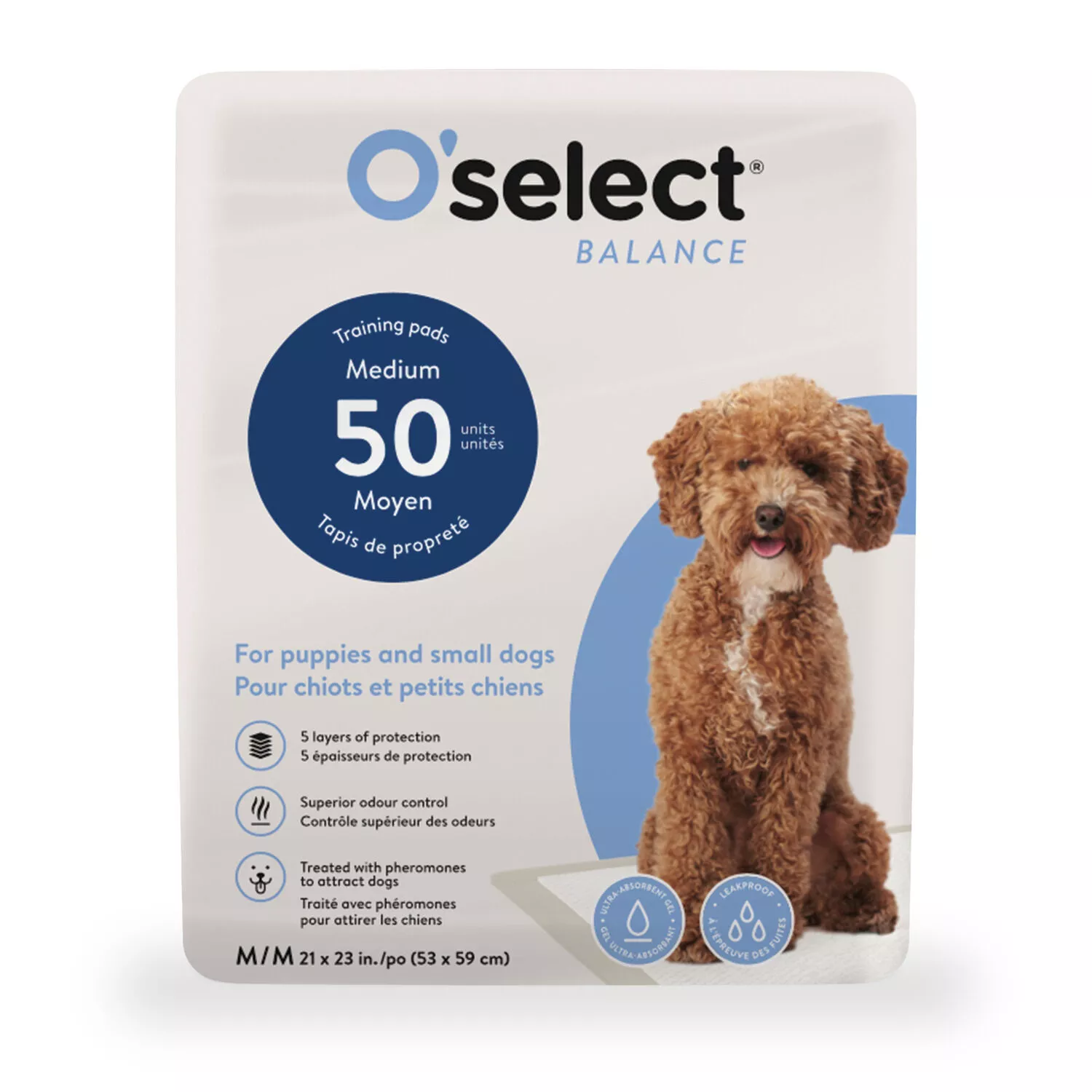 O'select, Training Pads Small Dogs and Puppies