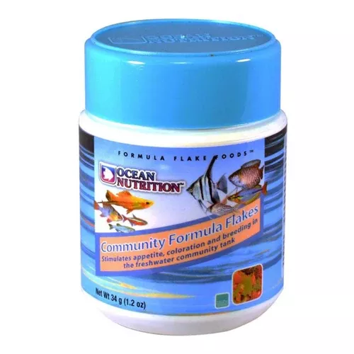 Ocean Nutrition, Ocean Nutrition Community Formula Flakes Fish Food, 1 Each/1.2 Oz