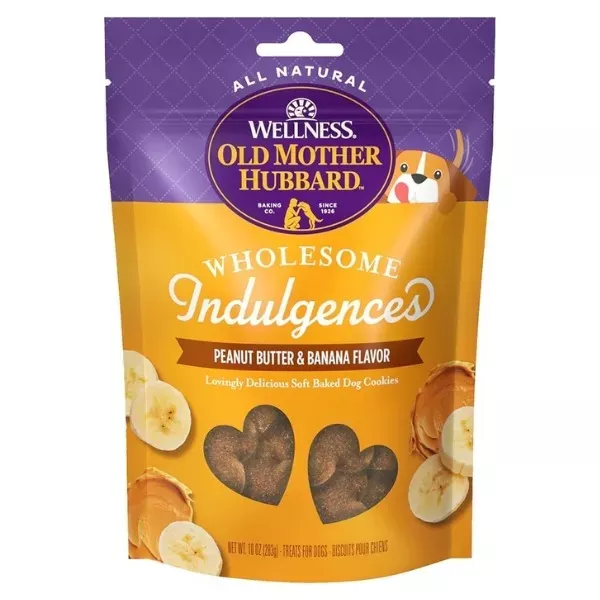 Old Mother Hubbard Wholesome Indulgences - Peanut Butter and Banana Flavor