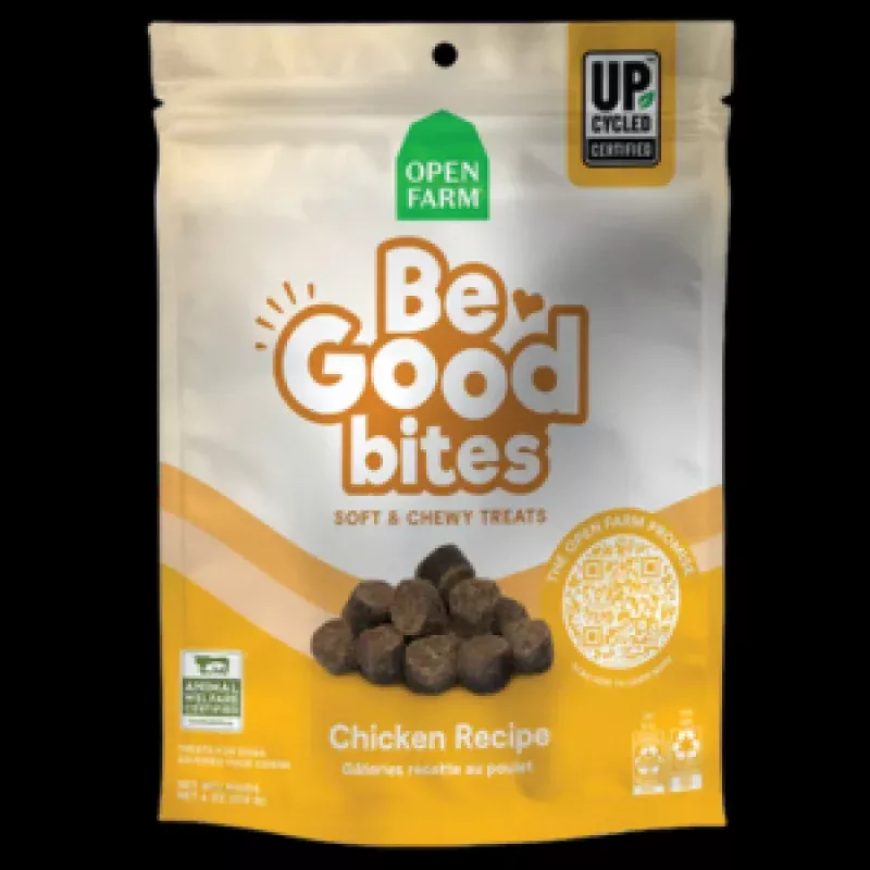 Open Farm Be Good Bites Chicken Soft & Chewy Dog Treats 6 oz