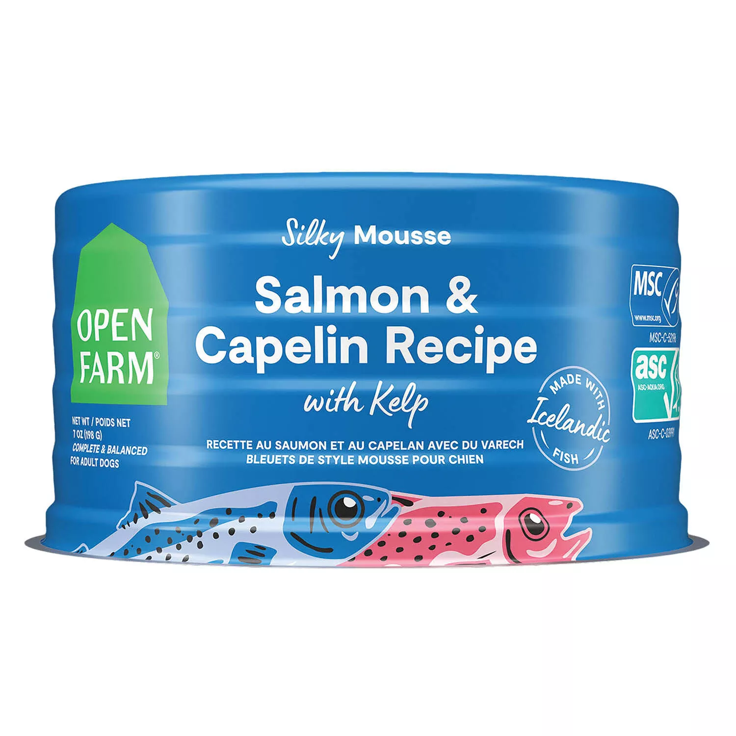Open Farm, Can, Adult Dog - Salmon & Capelin with Kelp
