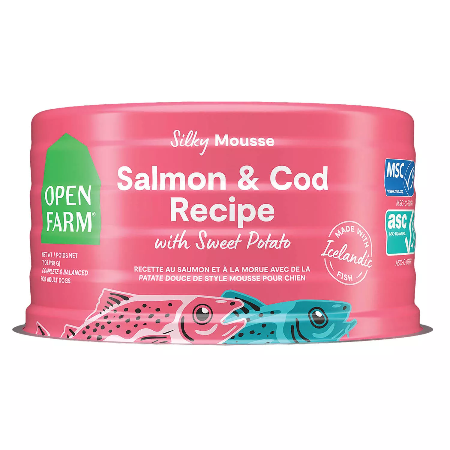 Open Farm, Can, Adult Dog - Salmon & Cod with Sweet Potato