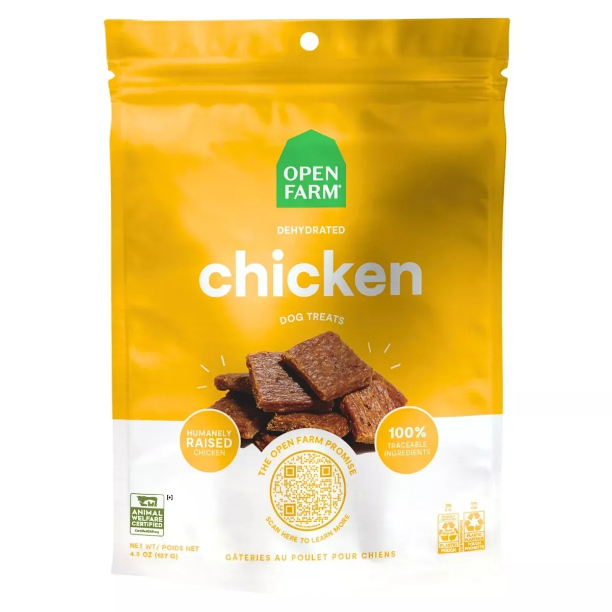 Open Farm Dehydrated Dog Treats - Chicken