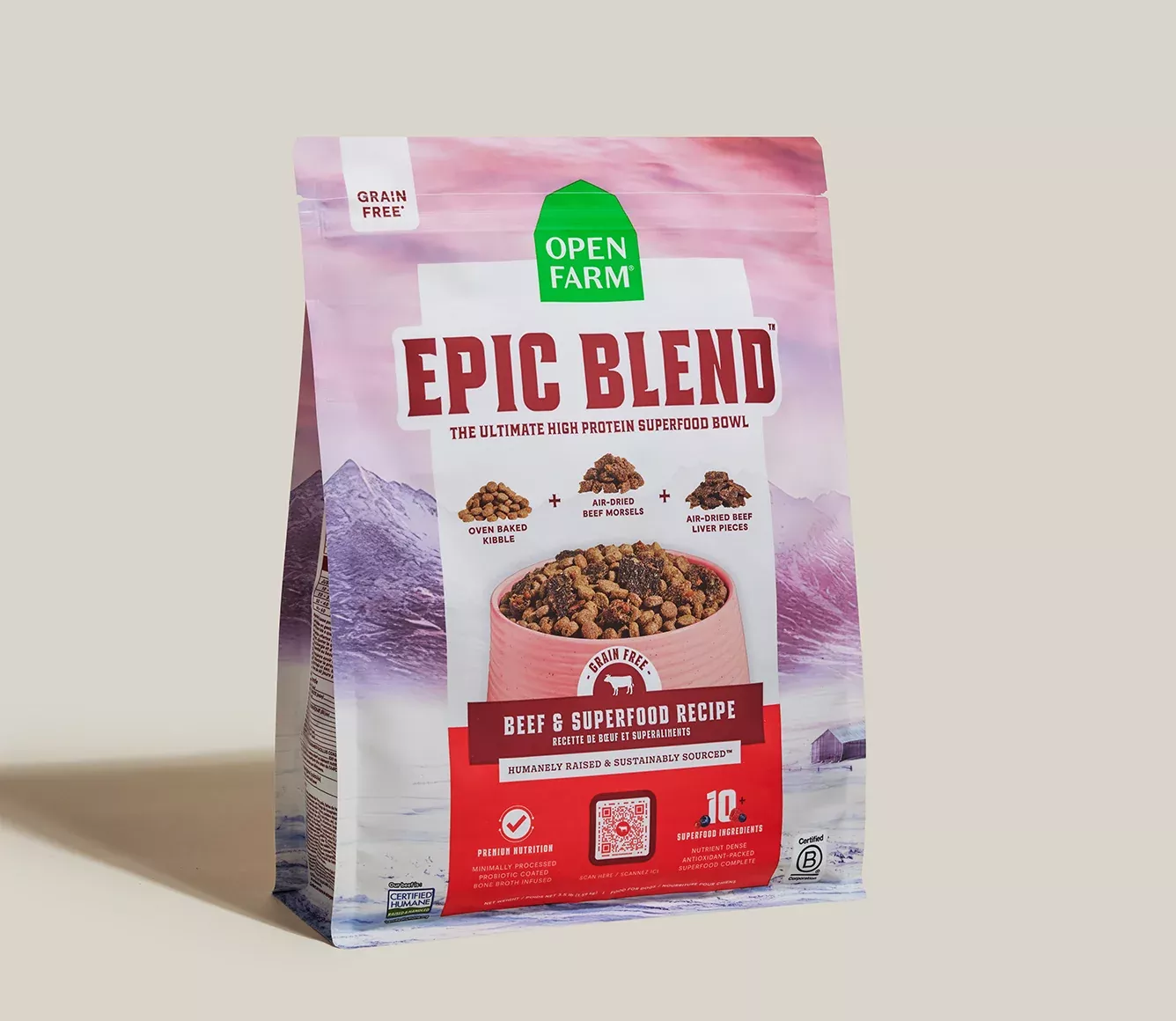 Open Farm Dog - Epic Blend Beef & Superfood