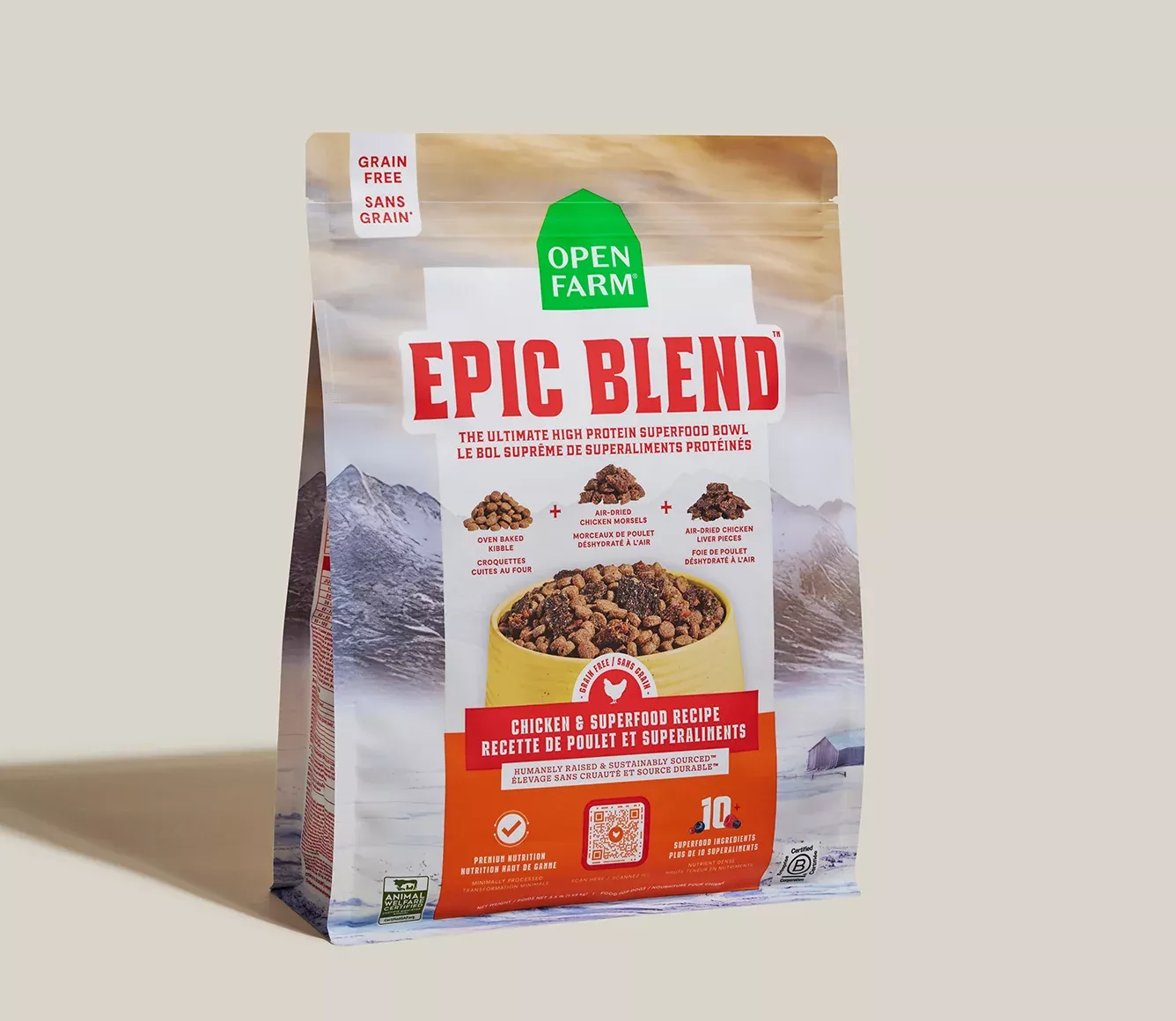 Open Farm Dog - Epic Blend Chicken & Superfood