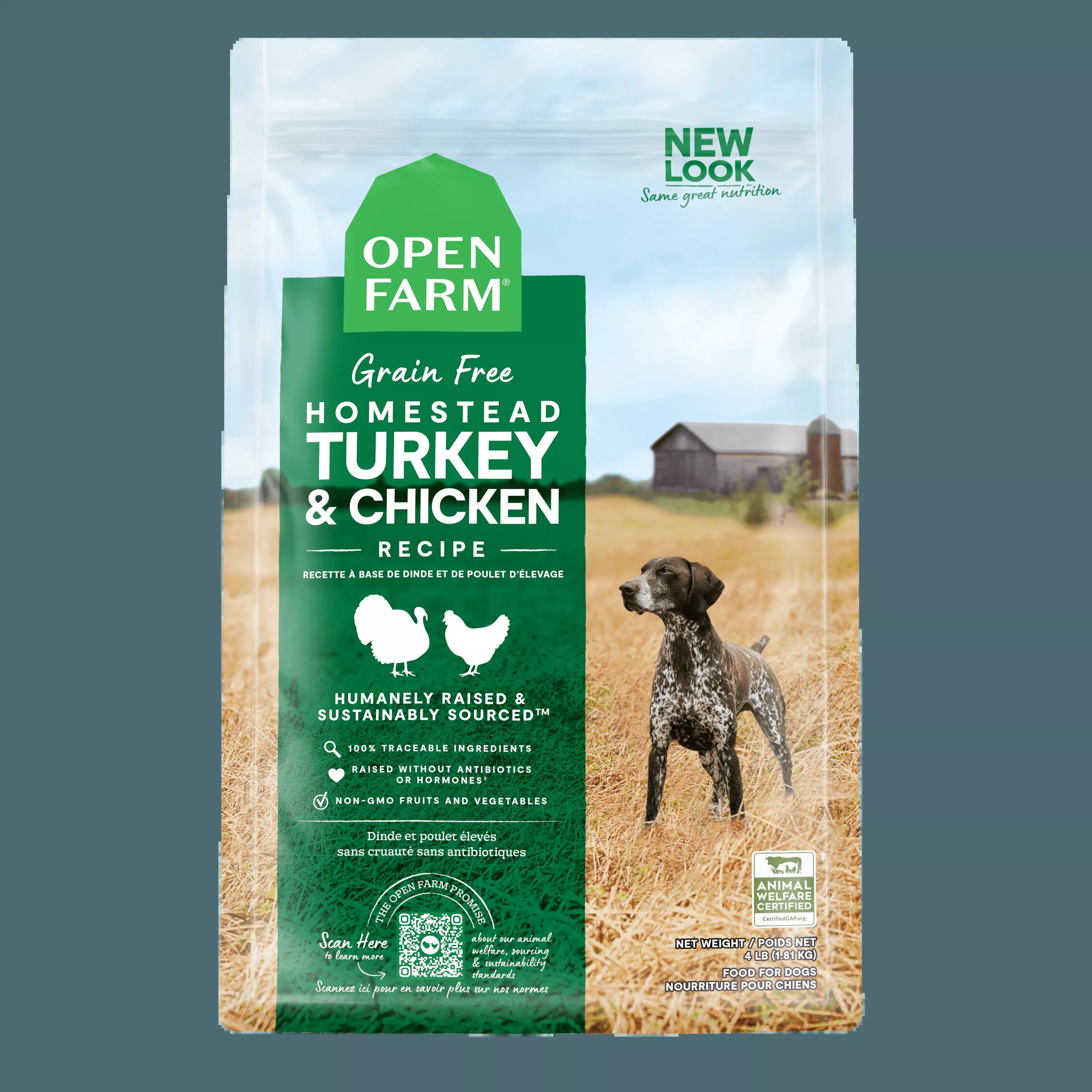 Open Farm Dog Food Homestead Turkey & Chicken