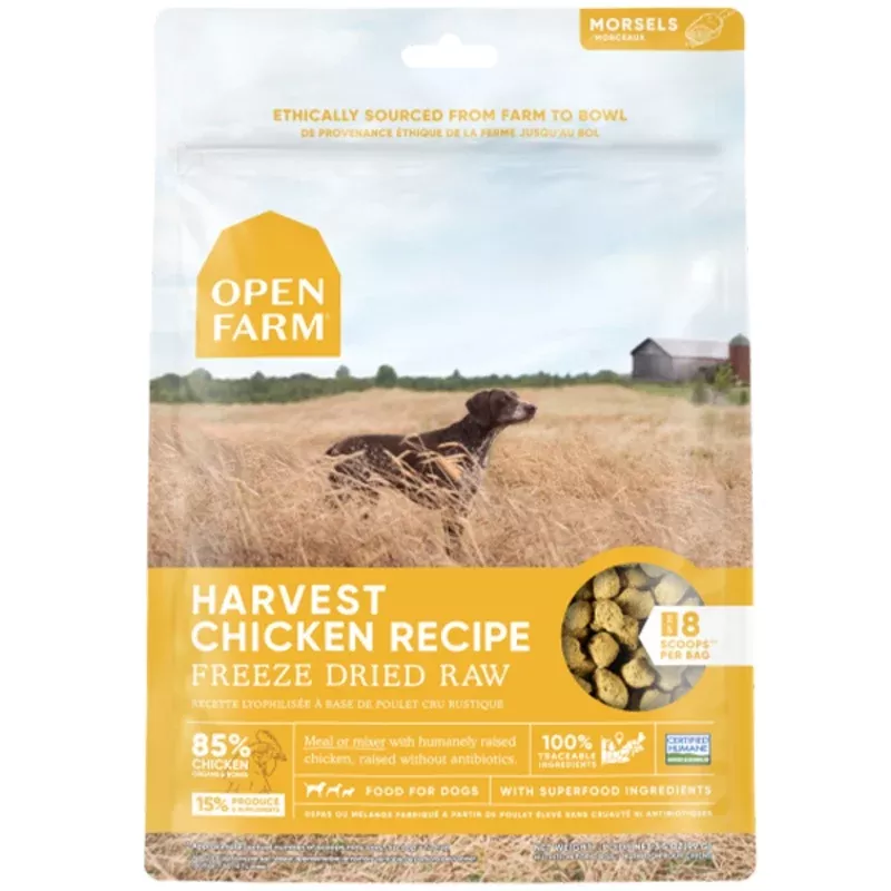 Open Farm Dog Freeze-Dried Raw Harvst Chicken Morsels 31.5oz – Transform Your Backyard into a Wildlife Oasis for All Creatures