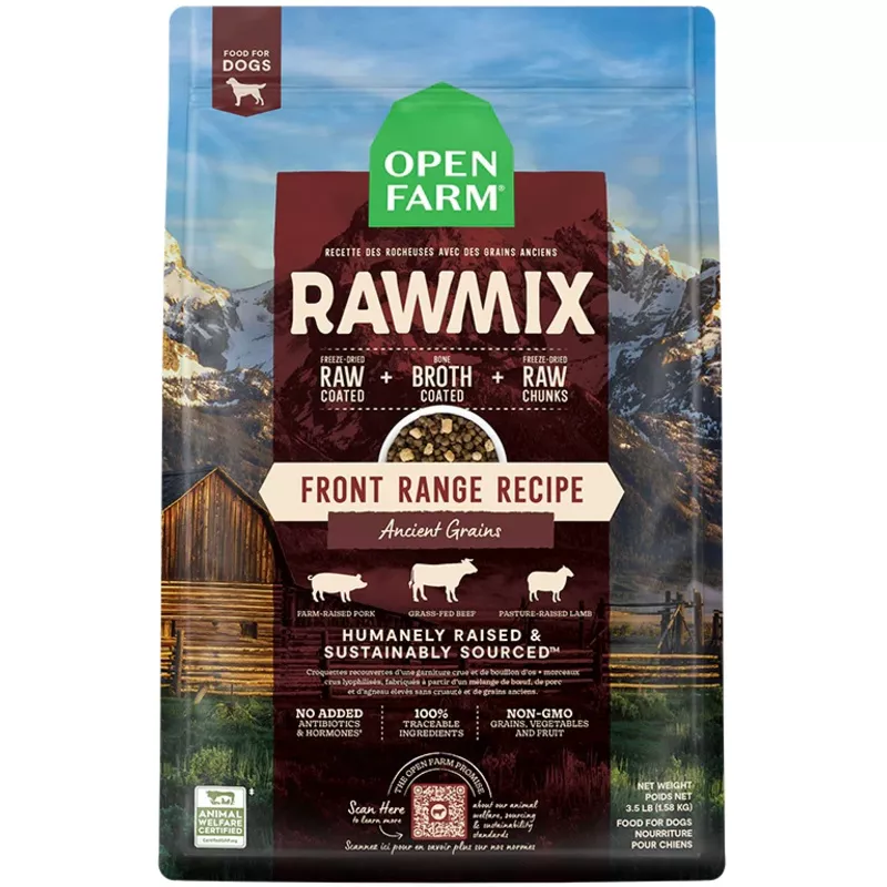Open Farm Front Range Ancient Grains RawMix, Dry Dog Food